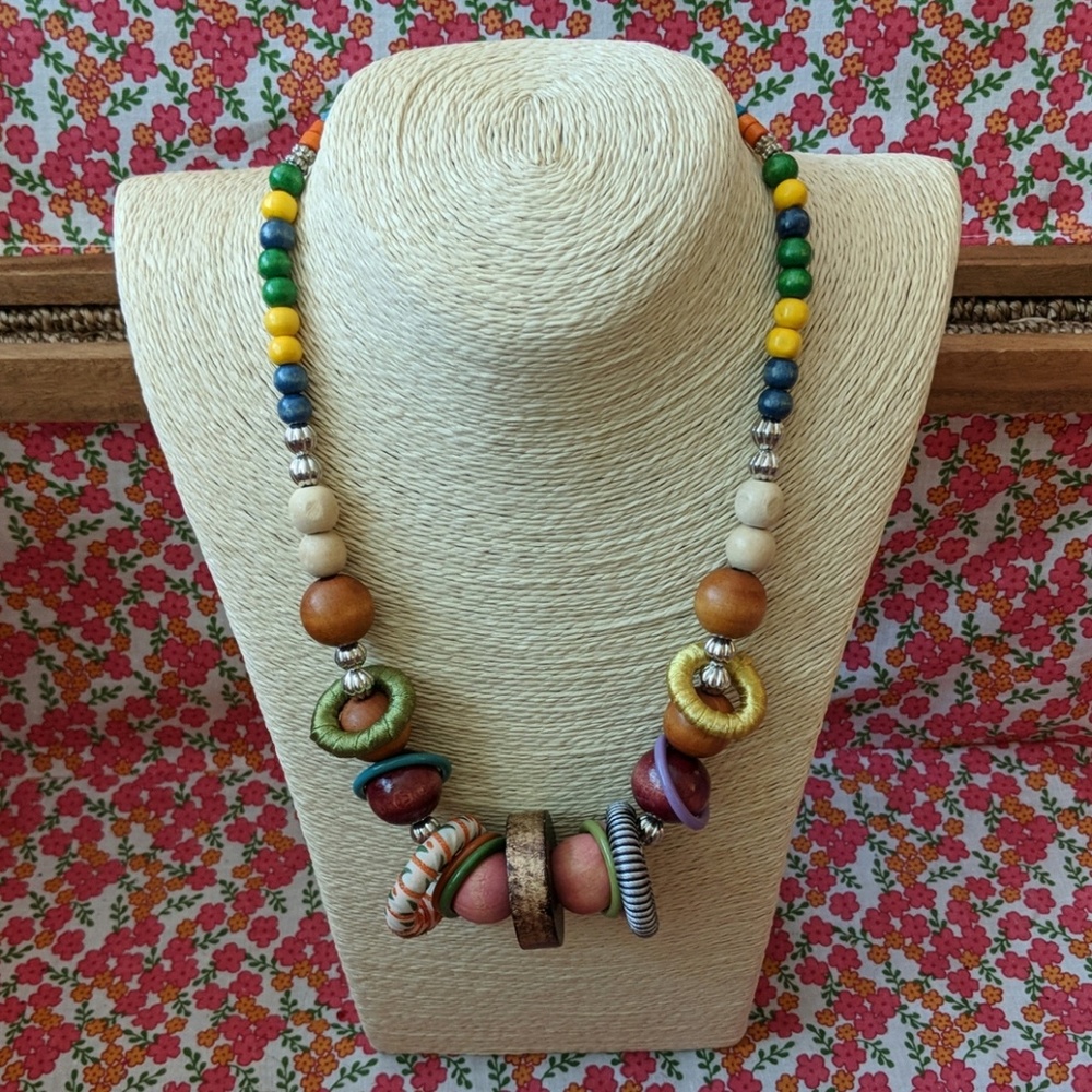 Handmade beaded necklace